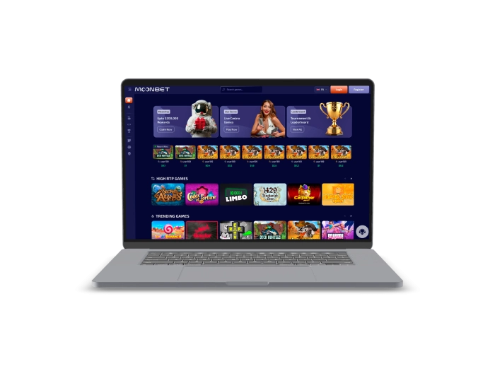 MoonBet Casino Desktop History